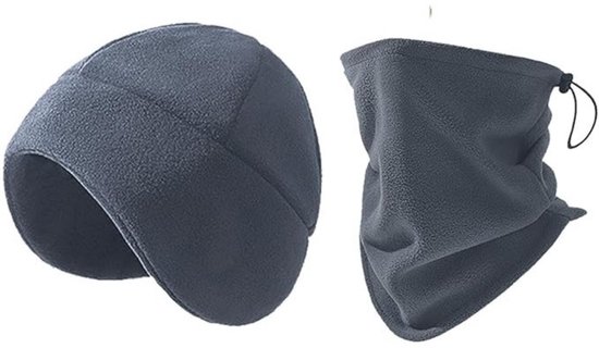 Komfortables Winterset Mit Mütze Und Schal – Atmungsaktive Gesichtsmaske – Accessoires Für Kaltes Wetter – Leichter, Warmer Halswärmer – Outdoor-ausrüstung – Unisex