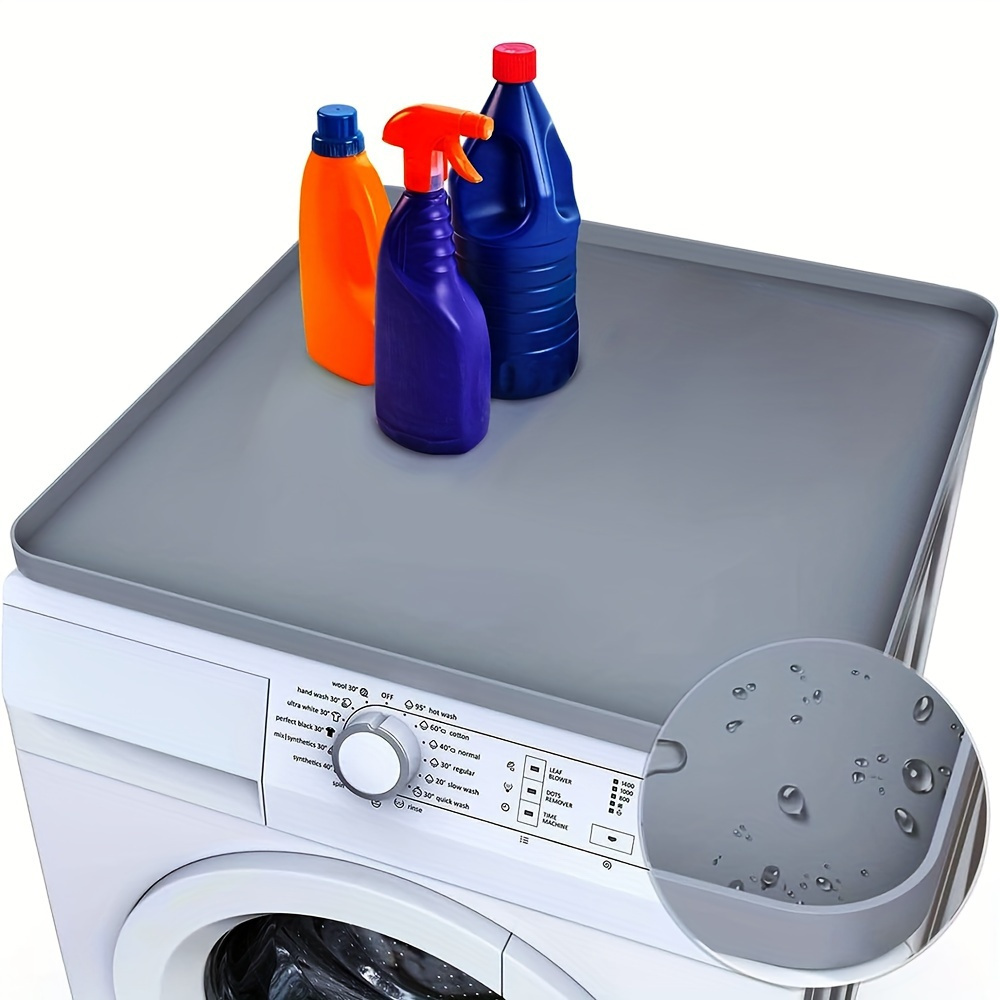 1-teilige Rutschfeste, Wasserdichte Aufbewahrungsmatte Für Waschmaschine Und Trockner