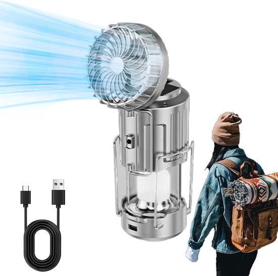 Led-campinglampe – Solarbetriebene Taschenlampe Wasserdichte, Batteriebetriebene, Tragbare Lampe Mit Powerbank, Geeignet Für Outdoor-sportarten