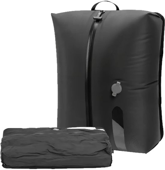 Vakuum-reisetasche – Schwarz – 17 Liter