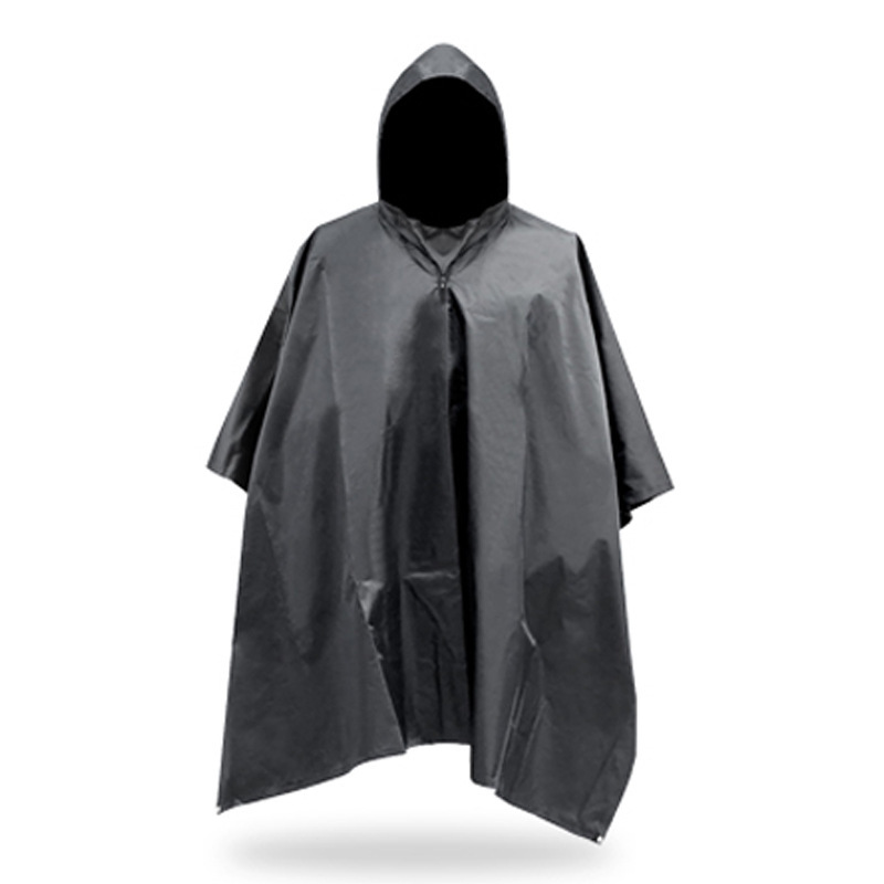 Atmungsaktiver Outdoor-regenmantel Mit Tarnmuster – Wattierter Poncho – Komplettes Regenponcho-set Für Erwachsene – Einteiliger Regenmantel – Fahrradregenmantel
