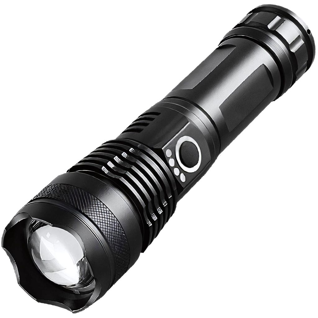 Hochleistungs-led-taschenlampe, Scheinwerfer, Sos-notleuchte Mit Fernlichtfunktion, Wasserdicht Nach Ipx5
