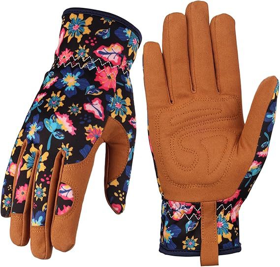 Gartenhandschuhe Für Damen – Fester Griff – Atmungsaktiv – Dornenfest – Geeignet Zum Graben, Pflanzen Und Gärtnern – Größe Xl