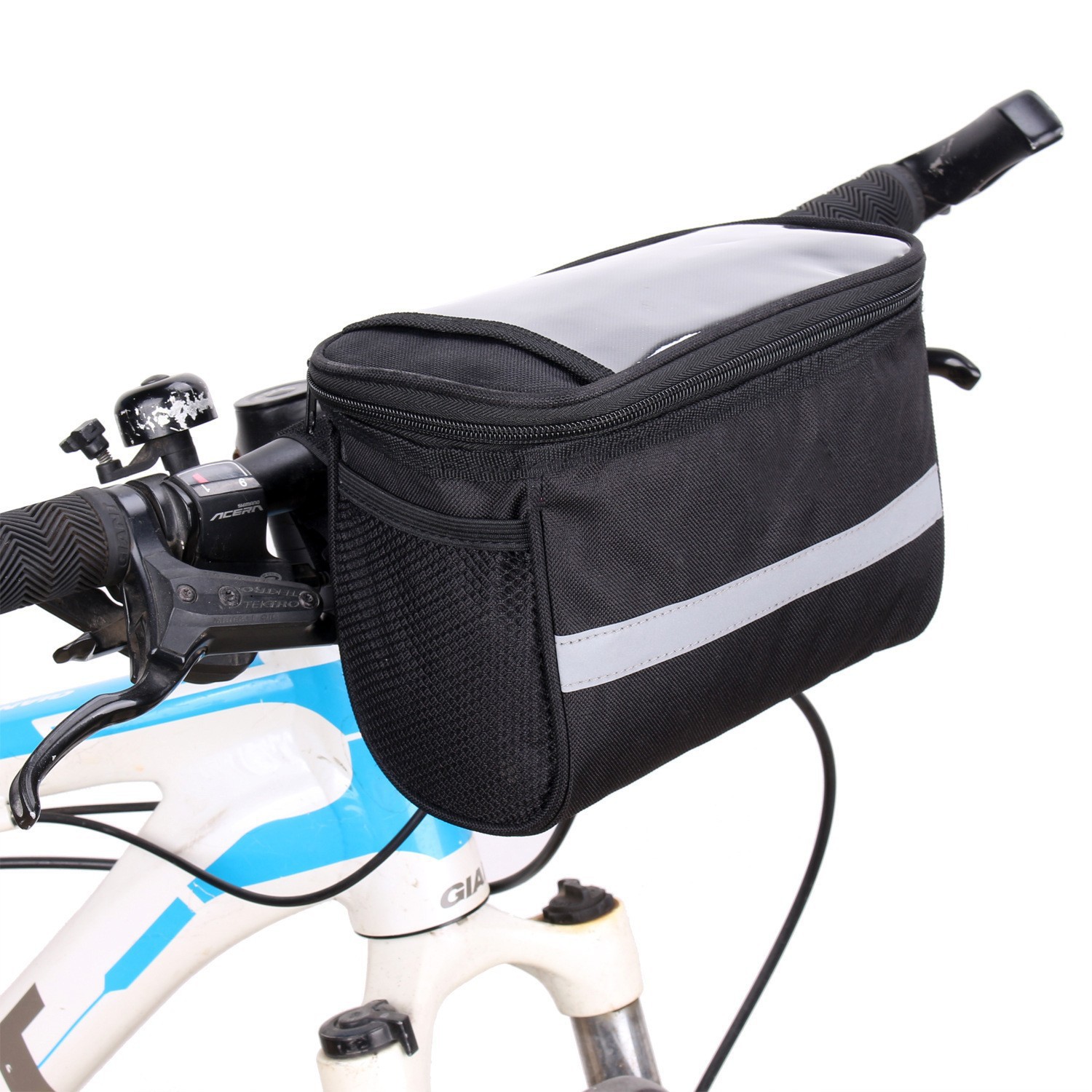 Fahrradtasche – Lenkertasche – Fahrradzubehör – Handtasche – Tasche Für Touchscreen-handys – Multifunktional – Universelle Fronttasche – 22 Zoll