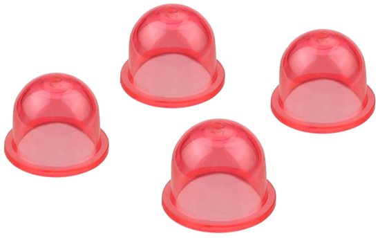 4er-pack Universal-vergaser-primerpumpen – Rote Benzin-starterkugeln Für Rasenmäher, Kettensägen Und Trimmer