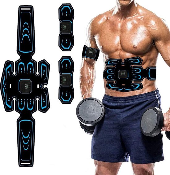 Bauchmuskeltrainer – Wiederaufladbarer Abnehmgürtel – Professioneller Gürtel Für Arme Und Beine – Trainingsgerät Für Fitnessstudio, Homeoffice