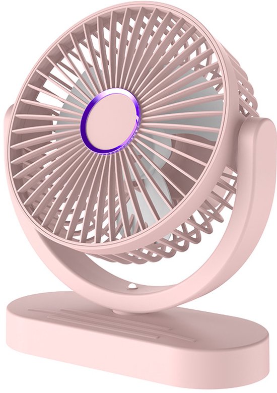 Usb-tischventilator – 5,5-zoll-tischventilator – Leise Und Leistungsstark – Drei Windgeschwindigkeiten – Verstellbar – Mini-ventilator Geeignet Für Zuhause, Büro Und Laptops