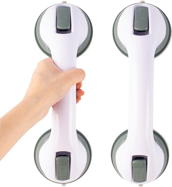Haltegriffe Ohne Bohren – 2er-pack Badewannen-haltegriffe Mit Saugnäpfen, Geeignet Für Kinder Und Ältere Menschen.