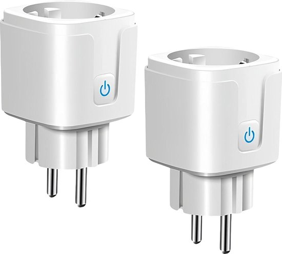 2 Stück Wlan-smart-steckdosen – 16-a-wlan-steckdosen Mit Zeitschaltuhr – Sprach- Und Fernbedienung – Hausautomation