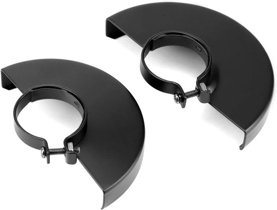 2er-pack Schwarze Schutzkappen Für Winkelschleifer 125/115 Mm – 42 Mm Innenbohrung, Schützen Die Schleifscheibe