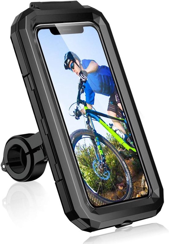 Universelle, Wasserdichte, Um 360° Drehbare Handyhalterung Für Motorrad Und Fahrrad, 5,5–6,8 Zoll