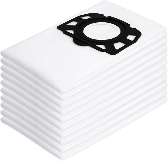 10 Staubsaugerbeutel, Passend Für Kärcher Wd4, Wd5, Wd6, Mv4, Mv5, Mv6 Und Andere Staubsaugermodelle.