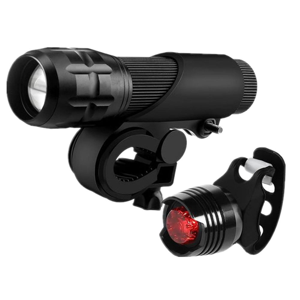 Dieses Fahrradlichtset Zeichnet Sich Durch Hohe Helligkeit Und Drei Lichtmodi Aus Und Erhöht So Die Verkehrssicherheit, Was Es Zu Einer Attraktiven Wahl Für Radfahrer Macht.