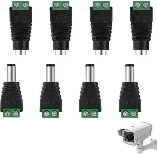 Gleichstromstecker 5,5 X 2,1 Mm Und 12-v-sammelschiene – 1 Cm – Lampe