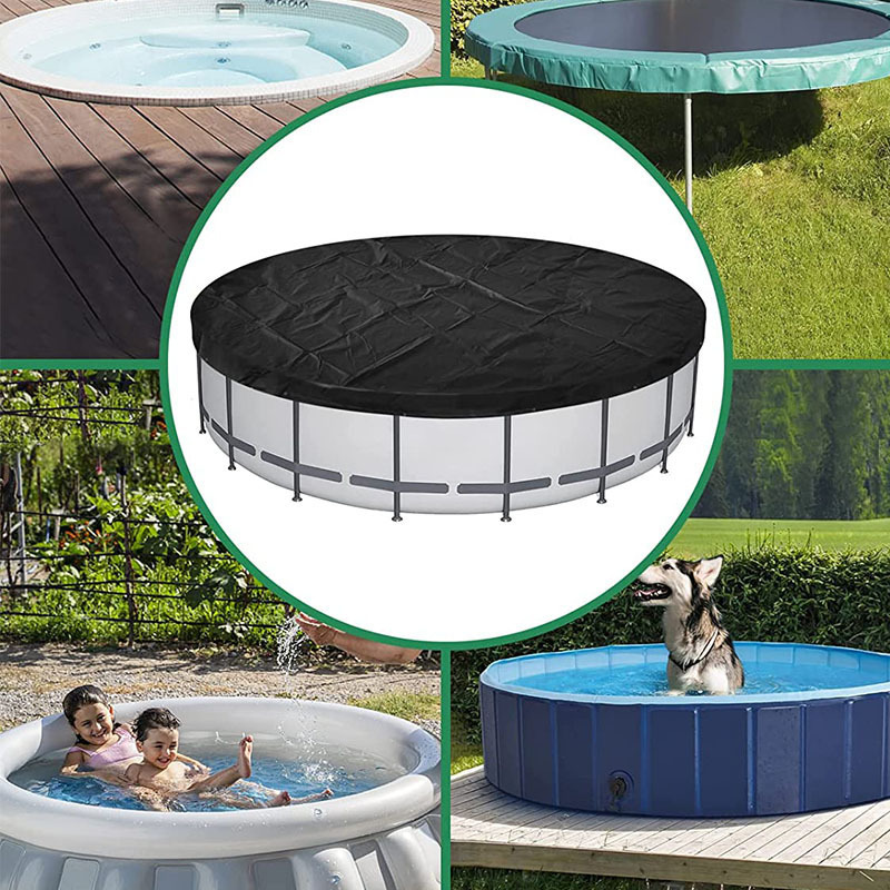 Poolabdeckung, Regendicht, Stoffabdeckung, Faltbare Poolabdeckung, Pool-stoffabdeckung, Poolabdeckung, 160 X 90 Cm