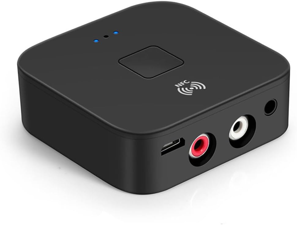 Bluetooth-audioadapter Mit Nfc-funktion, Bluetooth 5.0-empfänger, Geeignet Für Heimstereoanlagen, Autoradios Und Musikstreaming-systeme.