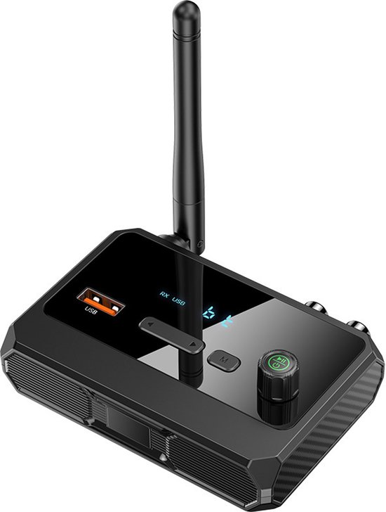 Bluetooth 5.3-empfänger Für Heimstereoanlagen Mit 3,5-mm-aux-anschluss Und Rca-ausgang, Hifi-stereo-adapter Für Lautsprecher/kabelgebundene Lautsprecher/heim-audio