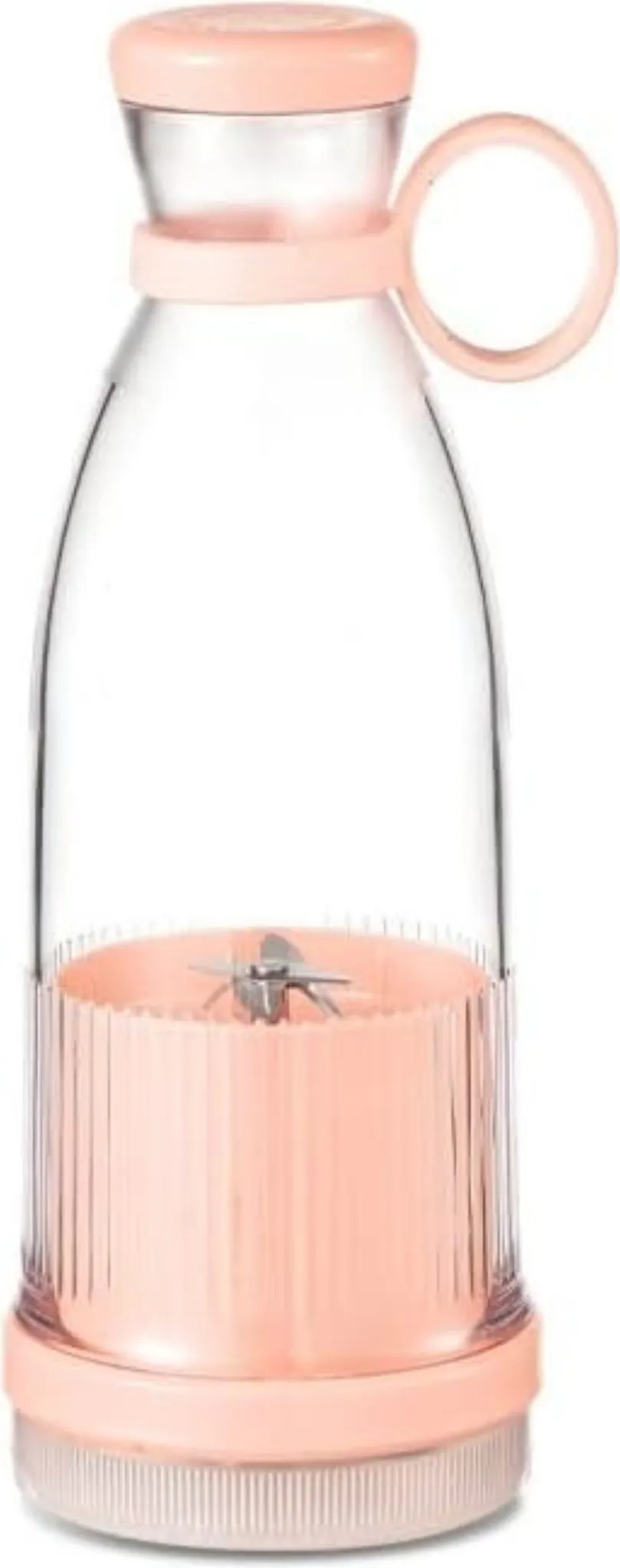 Tragbarer Usb-mixer, Elektrischer Shaker (350 Ml), Milchshake-maker – Pink, 240 X 85 X 85 Mm