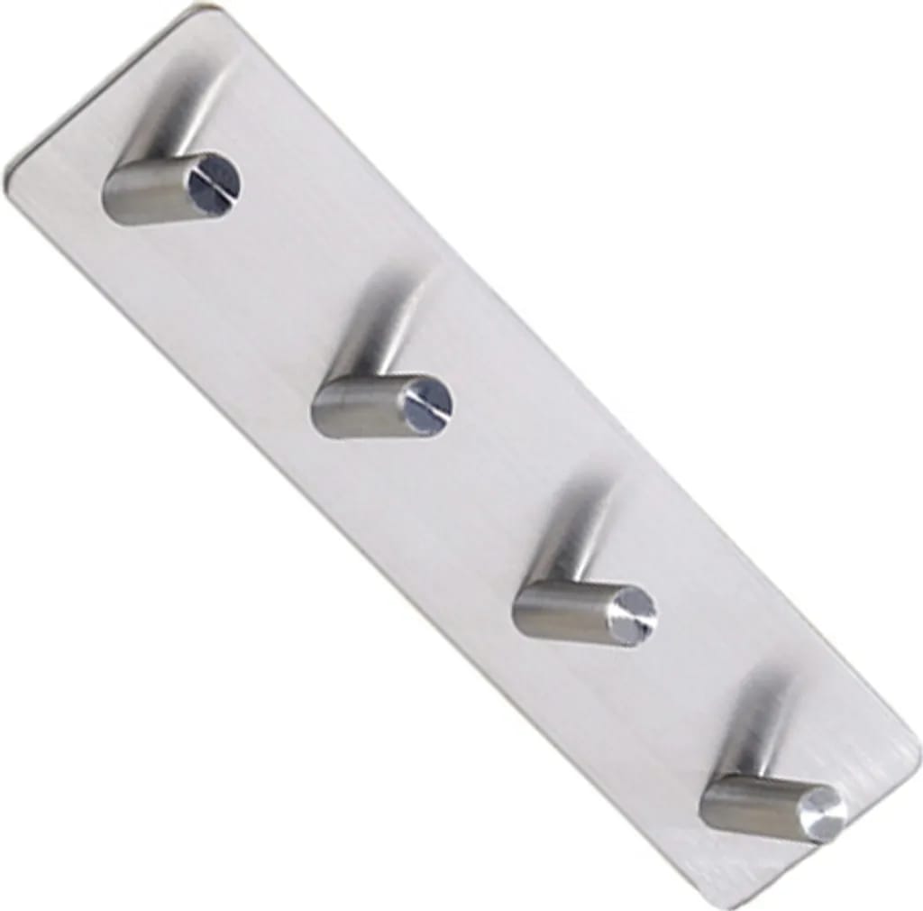 Hochleistungs-klebehaken: Wandhaken Aus Edelstahl (4er-pack)