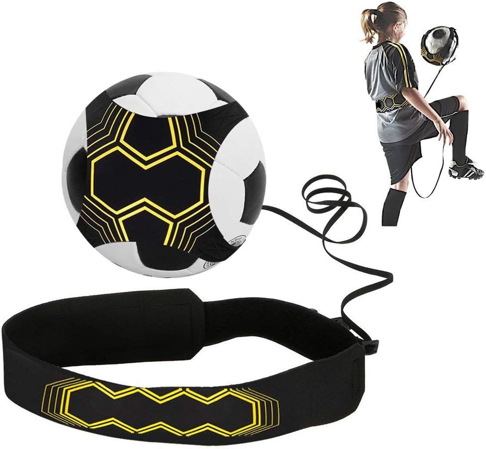 Fußball-kicktrainer – Fußballtrainingsgerät, Fußballtrainingshilfe Für Individuelles Techniktraining, Trainingshilfe Zur Verbesserung Der Fußballfähigkeiten