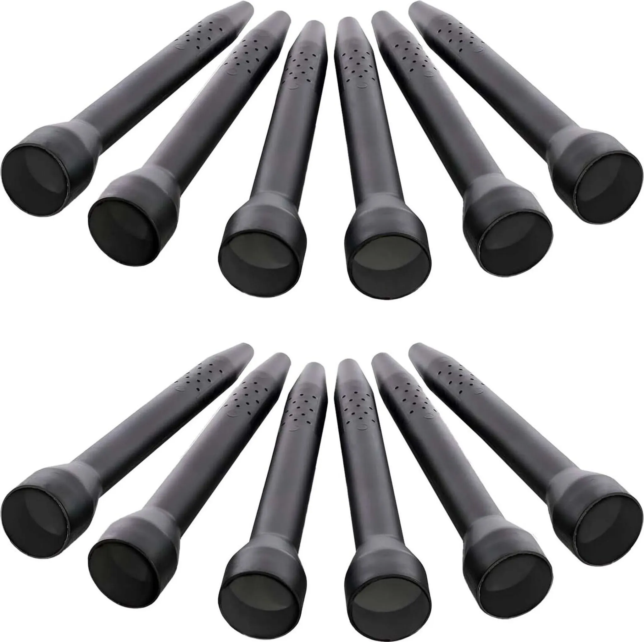 Set Mit 12 Wurzelbewässerungsgeräten, 30 Cm, Präzise Tropfbewässerung Für Gärten Und Pflanzgefäße, Strapazierfähiger Kunststoff, Wassersparendes Bewässerungssystem, Pflanzenpflege.
