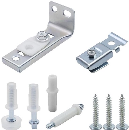Doppelfalttür-scharnierset, Doppelfalttür-metall-oberscharnierset, Reparaturset, Ersatzteile, Ausführung 1
