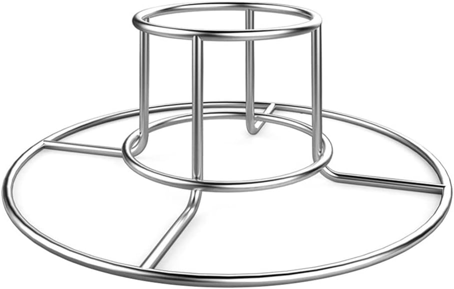 Robuster, Vertikaler Hähnchenbratrost Aus Edelstahl Für Grill Und Backofen (1 Stück)