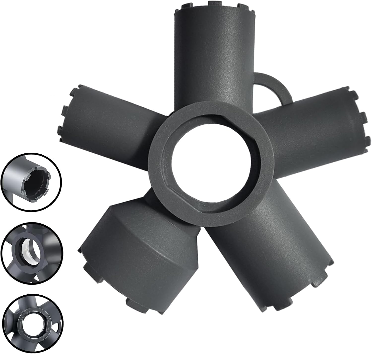 10-in-1 Werkzeugset Zum Entfernen Von Wasserhahn-luftsprudlern, 1 Robuster Universalschlüssel, Verdecktes Gewinde M16,5, M18,5, M21,5, M22, M24, M28, Tt, Tf, Std