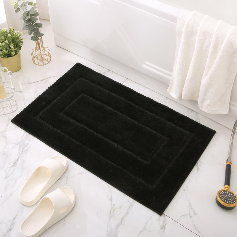 Dicke, Saugfähige Badematte, Wc-bodenmatte, Rutschfeste Wc-matte, Fußmatte, Haushaltsteppich, Rutschfeste Matte, Badezimmermatte, 40 X 60 Cm