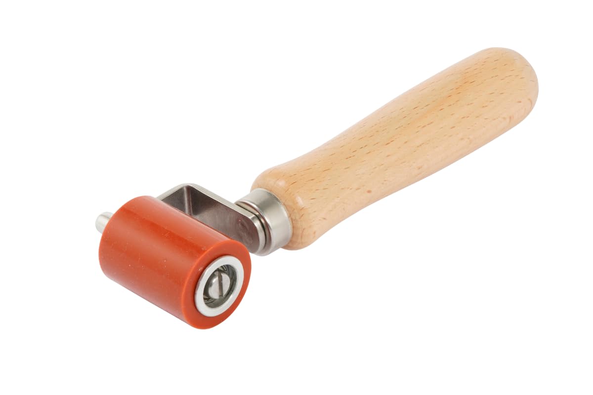 40-mm-silikon-hochtemperatur-spaltpresse, Handpresse, Dach-pvc-schweißwerkzeug, Handdruck, Zweiachs-spannung, Rot