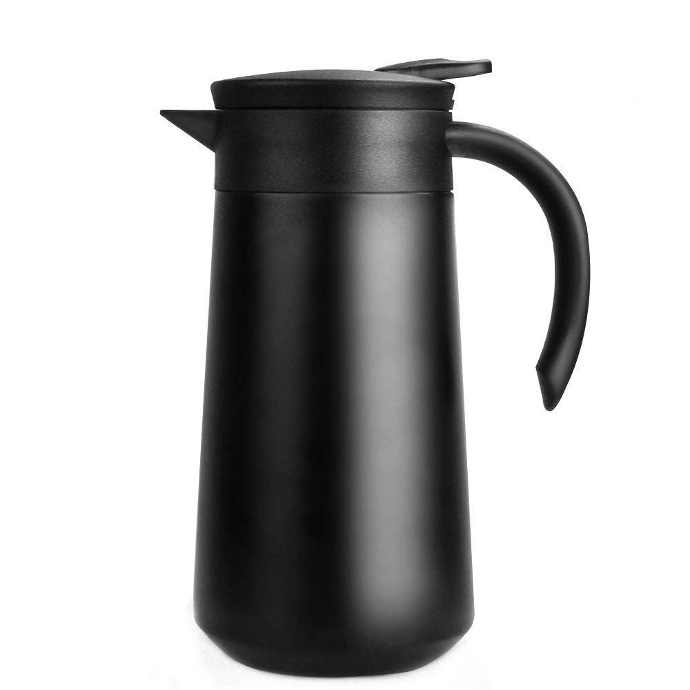 800-ml-kaffeemaschine, Isoliert, Edelstahl, Vakuum-wasserkocher, Hält Heißgetränke 9 Stunden, Kaltgetränke 18 Stunden, Gold