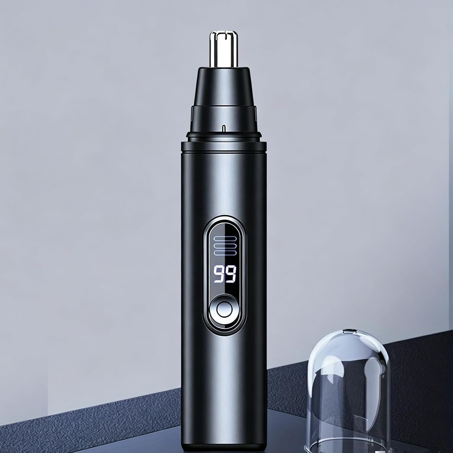 Nasenhaartrimmer, Usb-aufladbar, Led-anzeige, Elektrischer Nasenhaarentferner, Unisex, Modell 2
