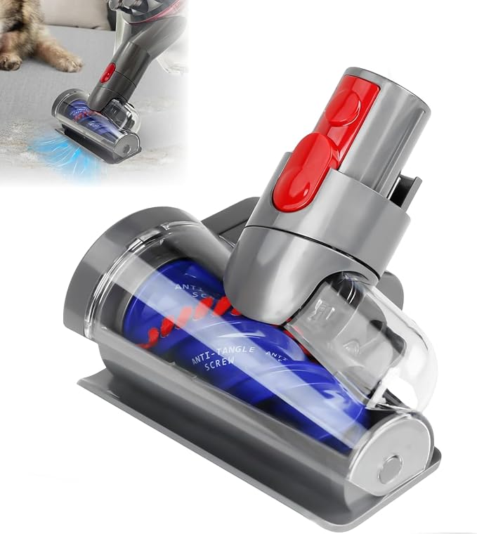 Mini-elektrobürste Mit Haarsaugerdüse Für Dyson V7, V8, V10, V11 Und V15, Anti-verwicklungs-turbodüse, Staubsaugerbürste Für Tierhaare, Sofa Und Autositz