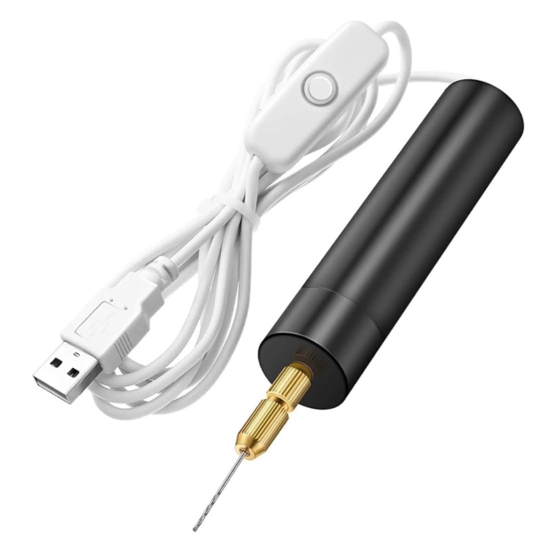 Mini-elektro-präzisionsbohrer-set Mit Kabel, Style 2, Für Kunstharz- Und Schmuckbastelarbeiten