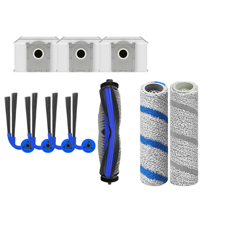 Zubehör Für Ecovacs T80s / T80s Pro Saugroboter – Hauptbürste, Seitenbürsten, Filter, Reinigungstuch Und Staubbeutel