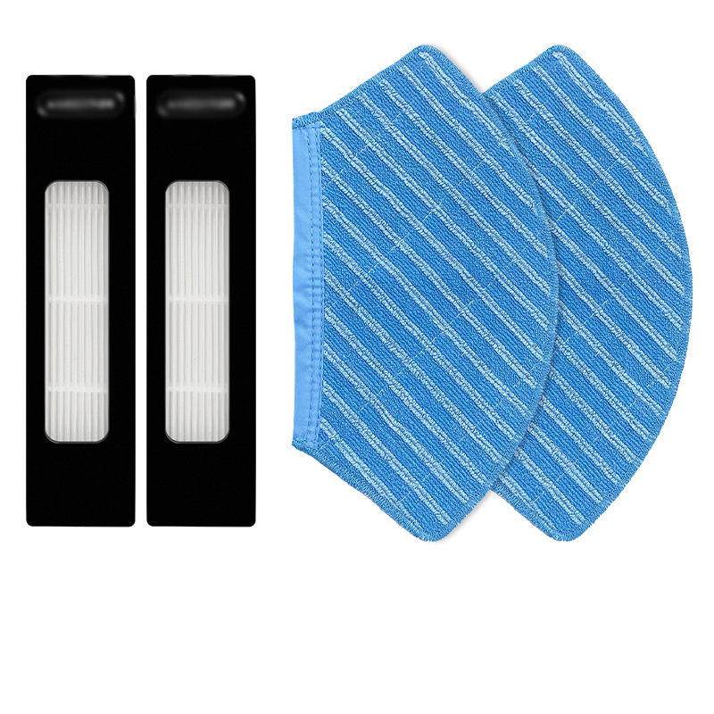 Geeignet Für Midea Saugroboter, Einschließlich M7 Filter, Siebe, Tücher Und Reinigungsmopps.