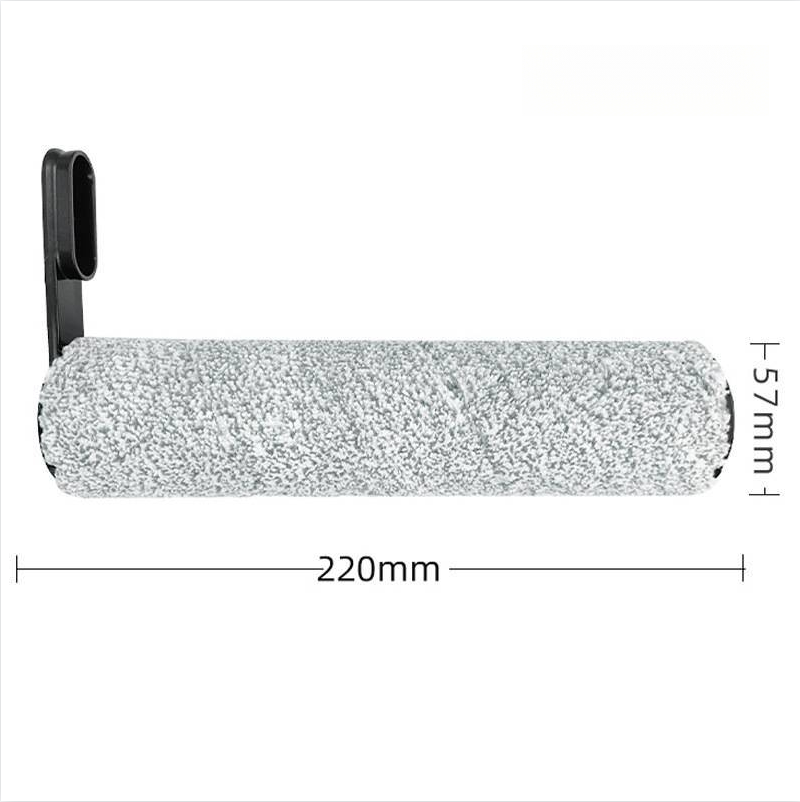 2-teilige Ersatzwalzenbürsten Für Tineco Floor One S3/f3/s5/2.0 Slim Bodenreinigungsmaschinen.