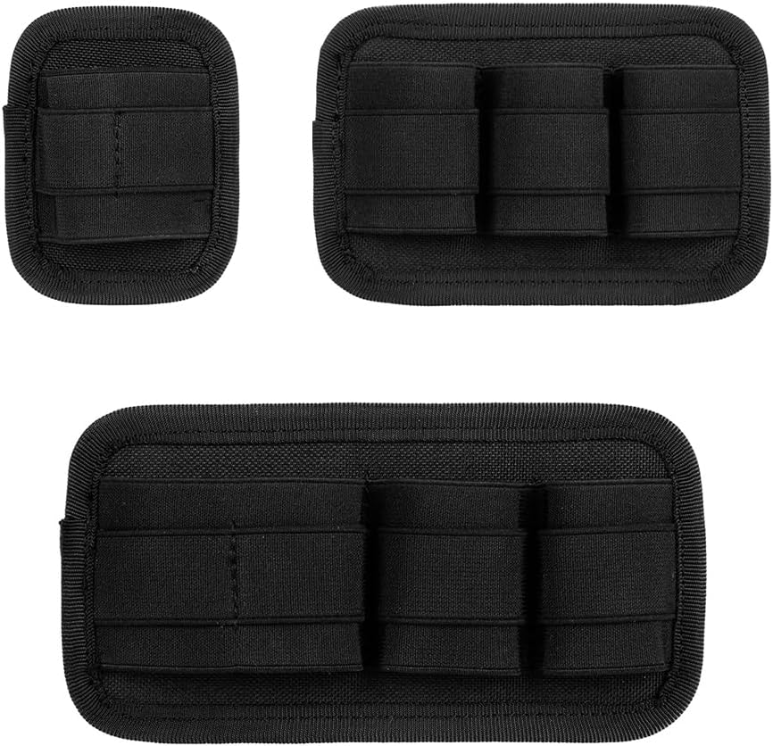 Aufbewahrungstasche Mit Elastischem Einsatz, Rucksackzubehör, Modulares Panel, Elastischer Ring, Schutzhülle Für Taschenlampe, Stift, Ausrüstung, Schwarz