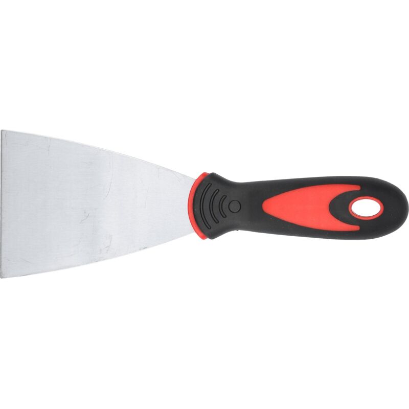 Maler-Spachtel Edelstahl 80 mm mit PVC-Griff