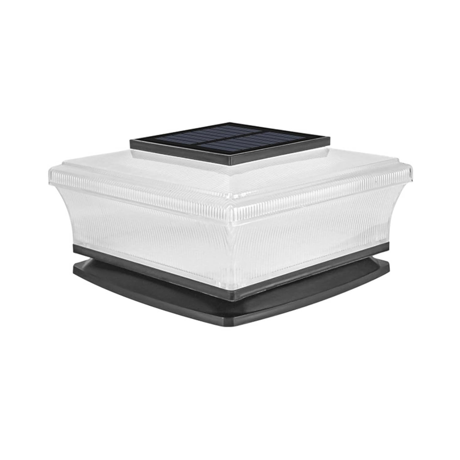 2er-pack Wasserdichte Solar-säulenleuchten Für Gärten Und Höfe (warmlicht)