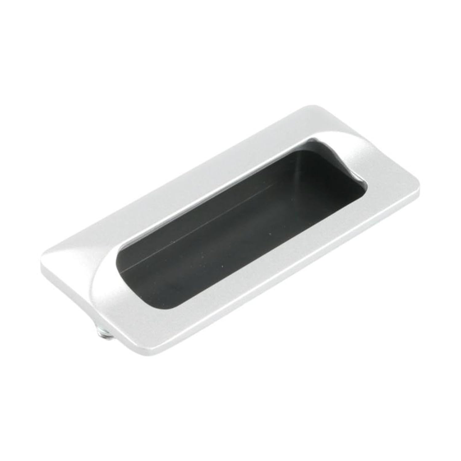 Versenkte Schrankgriffe, Metallgriffe, Versenkte Schubladengriffe, Matte Oberfläche, 11 X 5 Cm Haus & Garten, Silber – 2er-pack