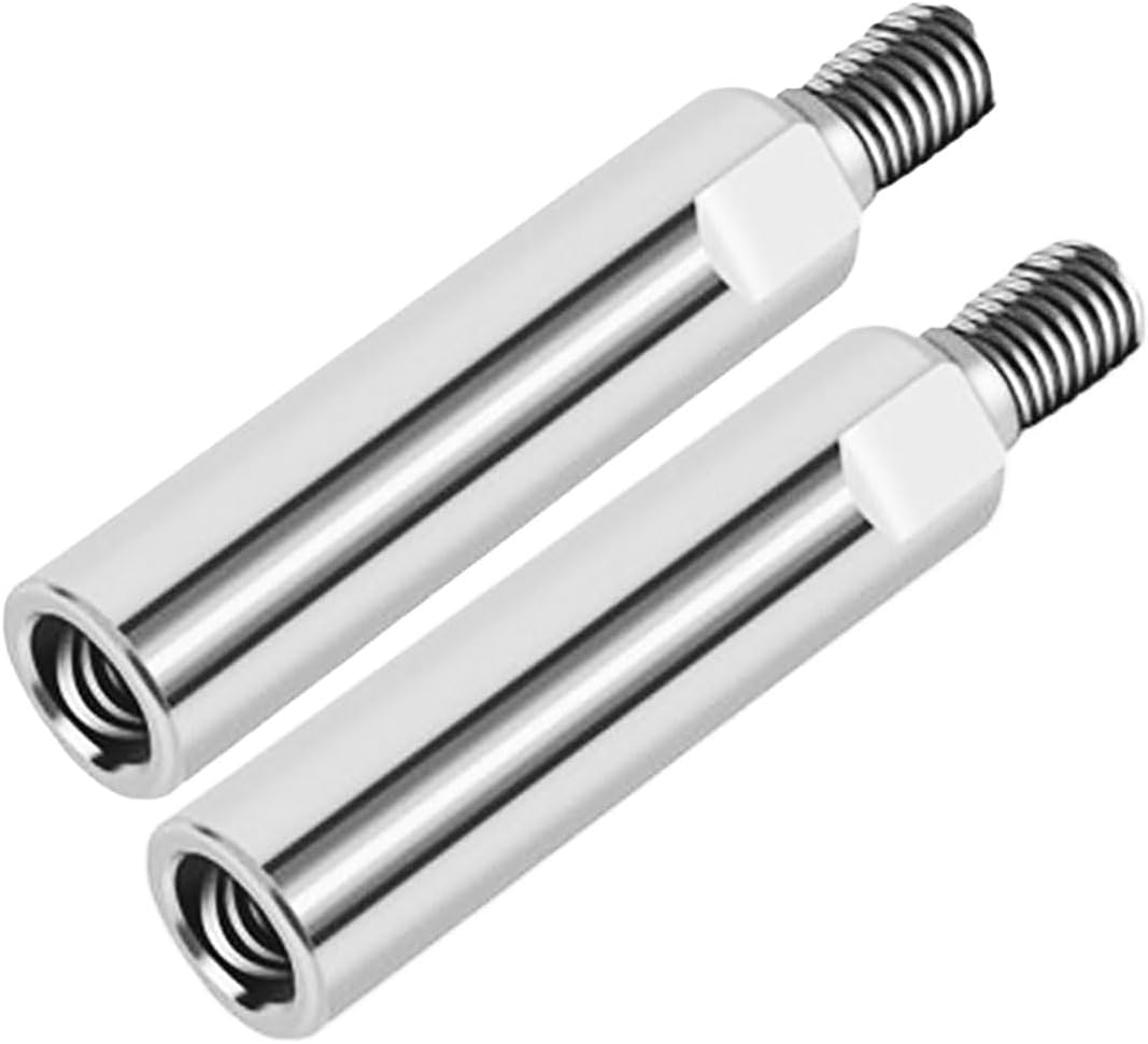 2-teilige Winkelschleifer-verlängerungsstange, M10-gewinde, Polieradapterstange, Upgrade-verlängerungswellenanschluss, 100-teiliges Zubehörset