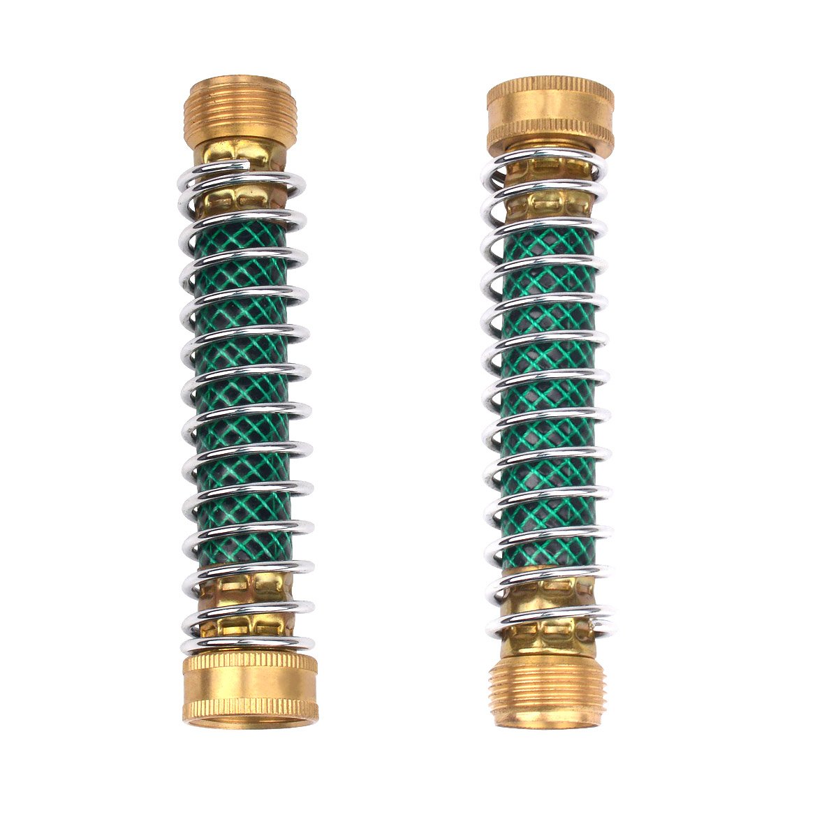 2-teiliger Gartenschlauchaufroller Mit Federschutzhülse, Adapter, Federschlauchverbinder, 3/4"-schnittstelle, Tropfbewässerung
