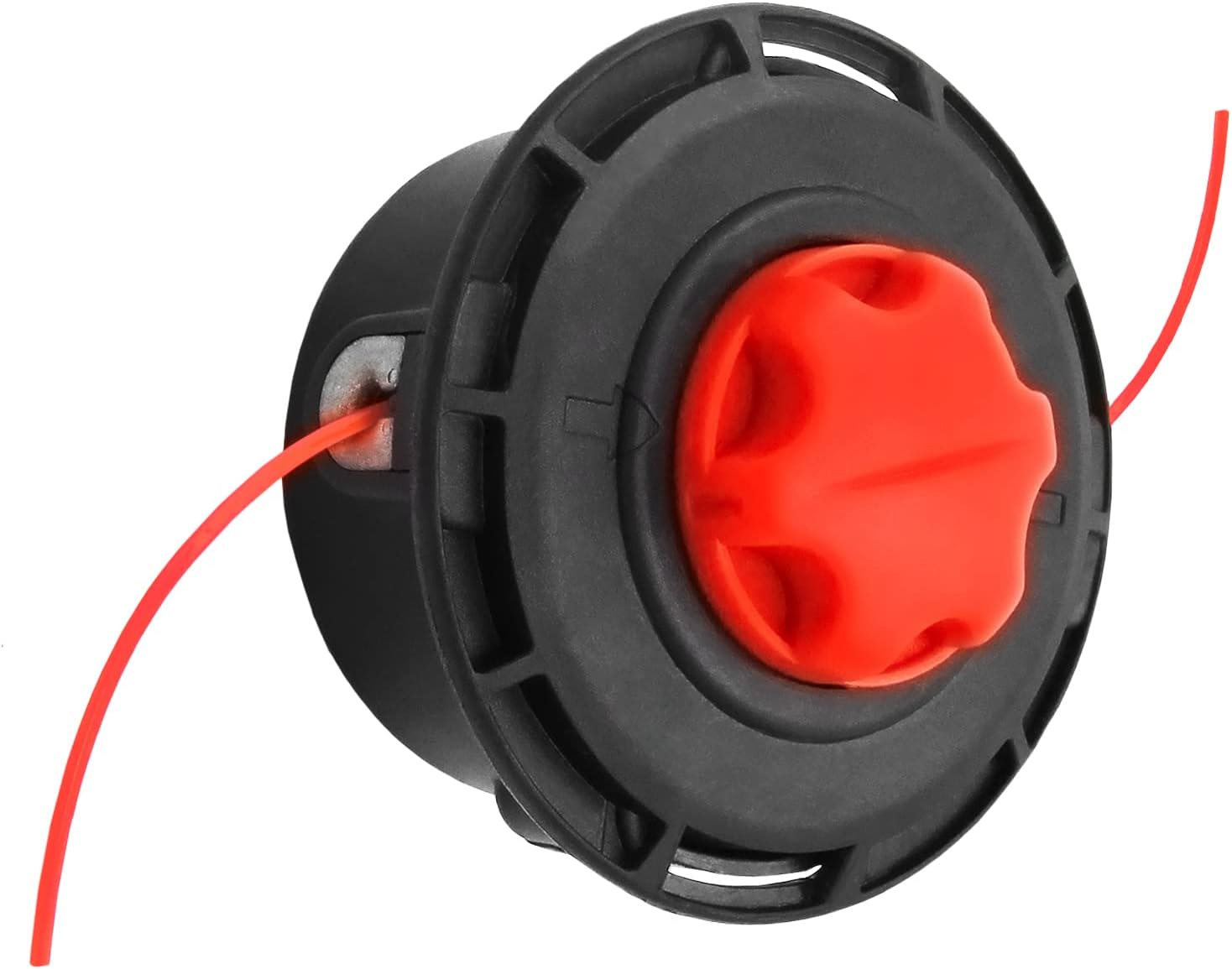 Kompatibel Mit Dem Einfachen Fadentrimmerkopf 308923014 (spulenform), Passend Für Die Benzin-rasentrimmer Toro 51954, 51974, 51955 Und 51975 Mit Geradem Schaft, 2 Stück – Rot