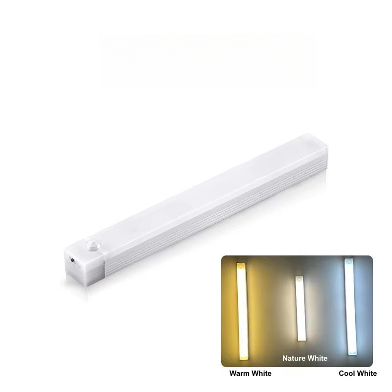 Intelligentes Sensor-nachtlicht, Led-lichtleiste Für Den Nachttisch, Schrankbeleuchtung, Mit Bewegungsmelder, Dimmbar, Dekorative Küchenbeleuchtung, 2er-pack, 10 Cm