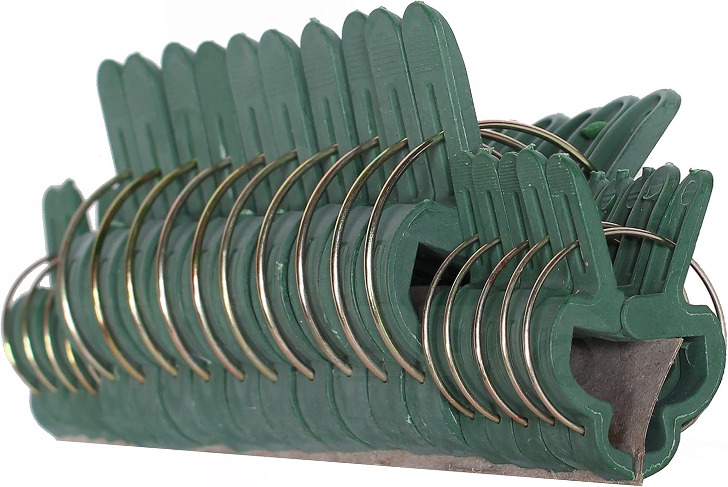 Pflanzenclips 10 Kleine + 10 Große Grüne Schonende Gartenpflanzen-hebelringclips Stützen Begradigen Stängel Ranken Gartenclips