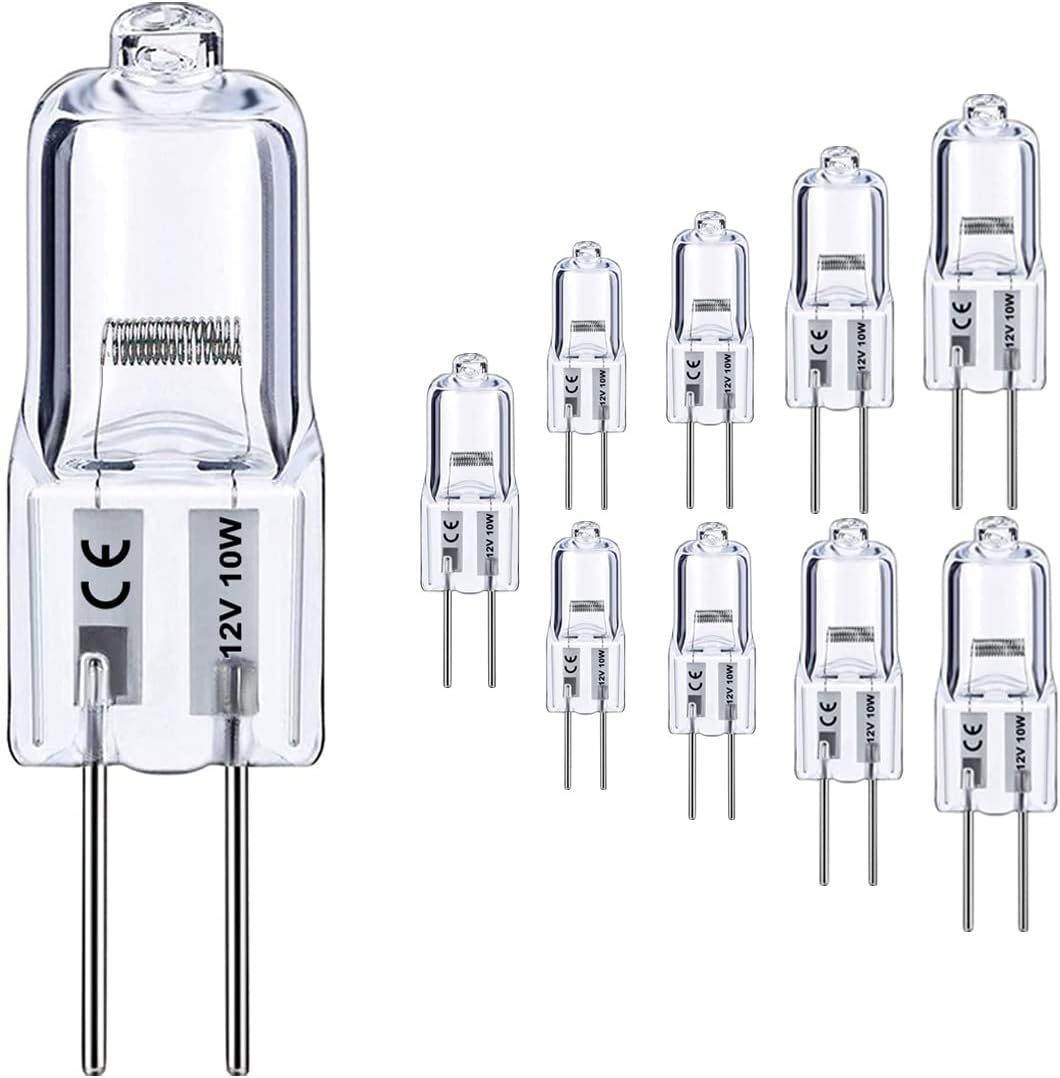 Glühbirne – 10 W, Schrankbeleuchtung 20 Stück, Hohe Lichtausbeute, Flimmerfrei, Lange Lebensdauer, Dimmbar, G4, Geeignet Für Kronleuchter Und Gartenbeleuchtung