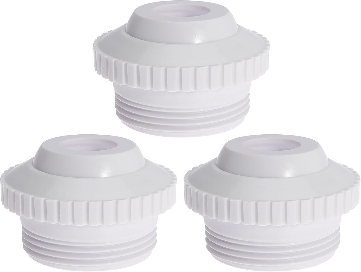 3/4" (1,9 Cm) Pooldüsen Für Hayward Sp1419d Einlass- Und Rücklaufdüsen Mit Richtungsfluss, 1-1/2" (3,8 Cm) Gewinde, 3er-pack