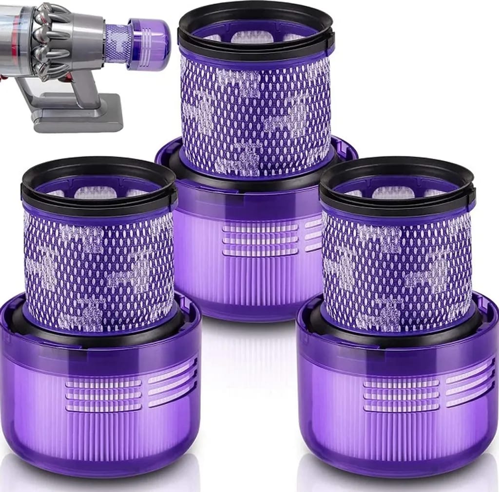 3er-pack Waschbare Hepa-ersatzfilter, Kompatibel Mit Dyson Cyclone V11 Absolute Serie & Sv14