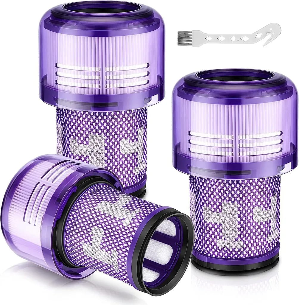 Ersatzfilter Für Dyson V12 Detect Slim Absolute Staubsauger Waschbar, Kompatibel Mit Dyson V12 Staubsaugern.